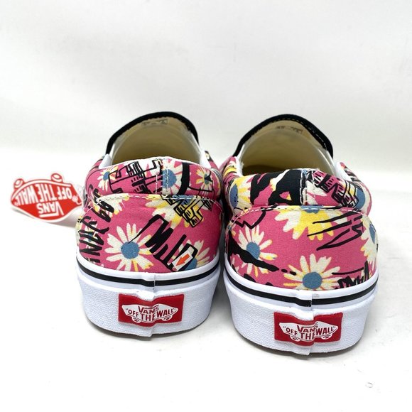 💖MEGA SALE💖VANS Classic Slip-On Vans Crew Floral Canvas  Women's  VN0A4BV31IY - Picture 7 of 9